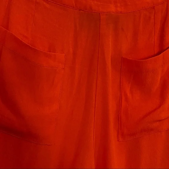 Anthropologie Sunday in Brooklyn Rayon High Waist Wide Leg Short Sz 2 - Picture 14 of 15